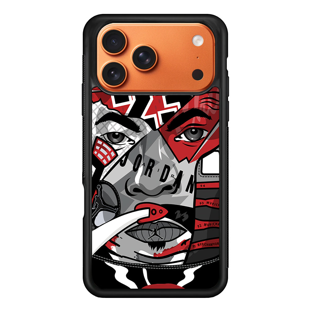 Air Jordan Warrior's Eyes iPhone 17 Pro Max Case