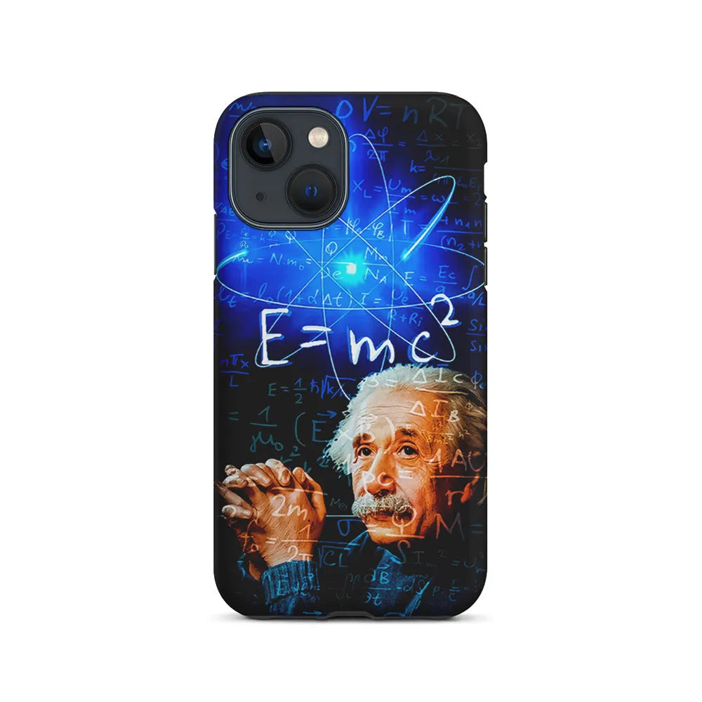 Albert Einstein Physical Formulas iPhone 14 Plus Case-2 in 1 Tough Case-Xtracase