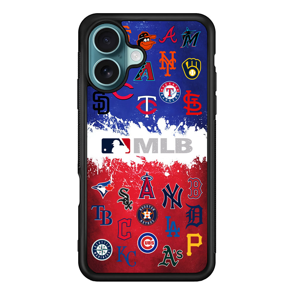 All MLB Teams Collection iPhone 16 Plus Case - Xtracase
