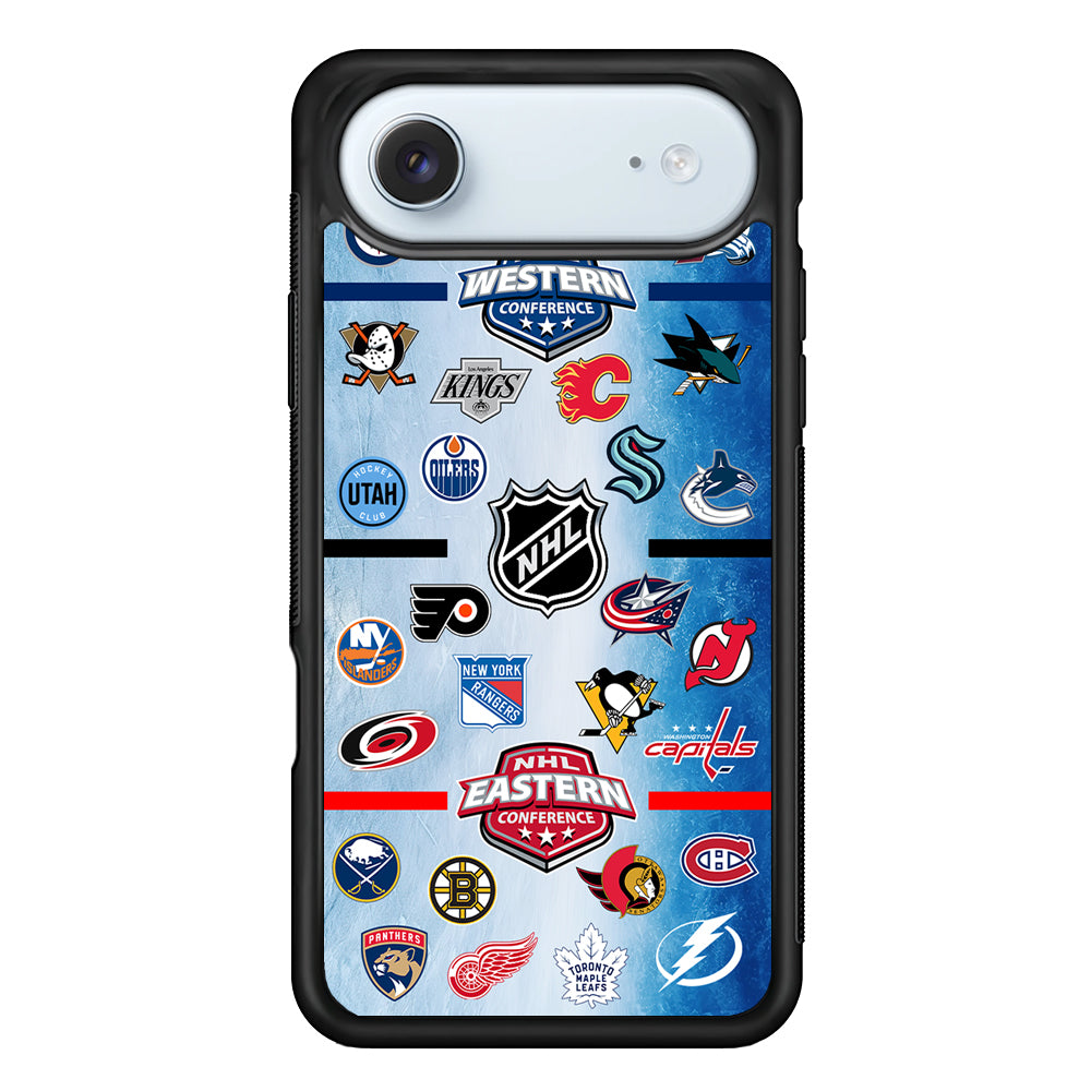 All NHL Teams Logo iPhone 17 Air Case - Xtracase