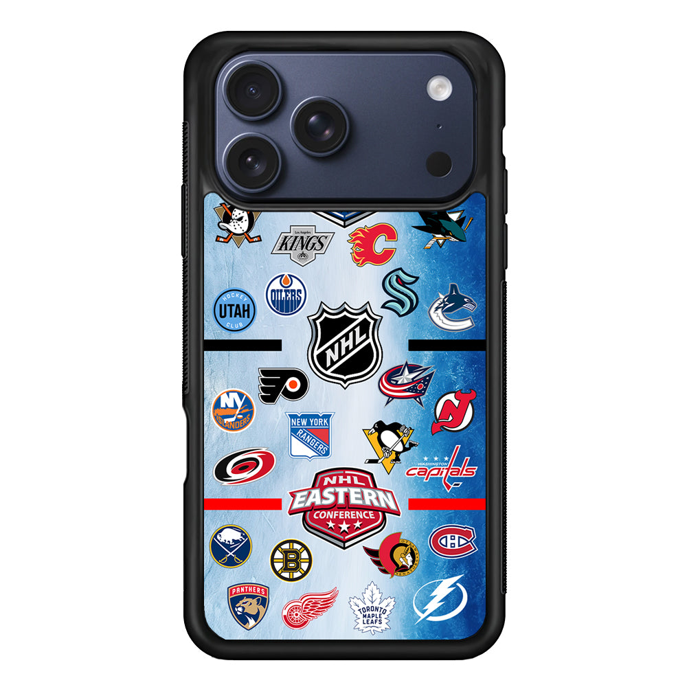 All NHL Teams Logo iPhone 17 Pro Max Case - Xtracase