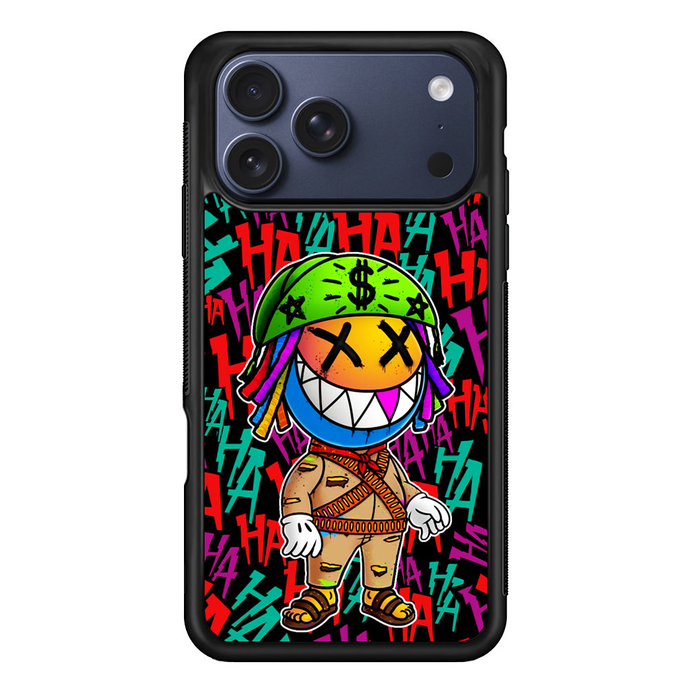 Always Happy Smiling Mask iPhone 17 Pro Max Case - Xtracase