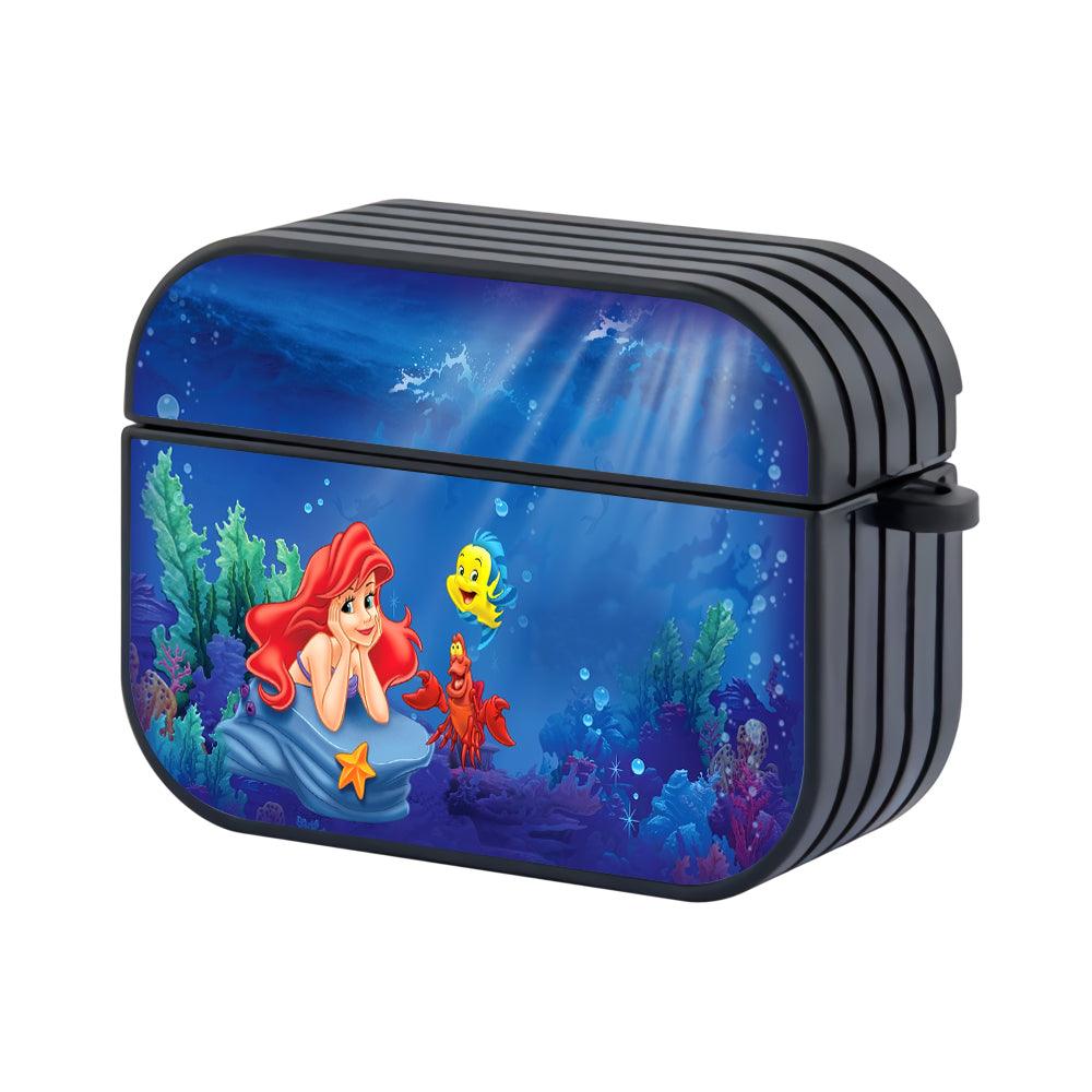 Ariel The Princess Mermaid Story from The Deep Sea Hard Plastic Case Cover For Apple Airpods Pro 3-Xtracase