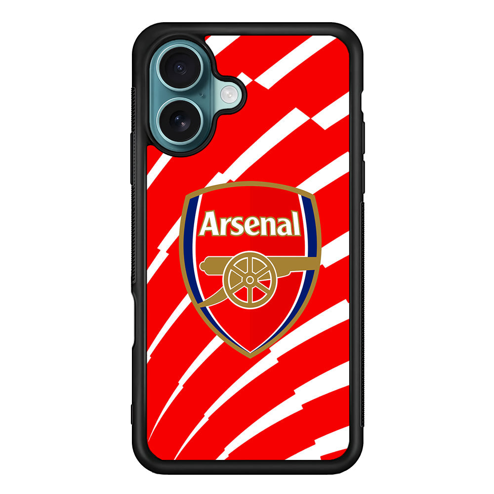Arsenal FC Gunners Logo iPhone 16 Plus Case - Xtracase
