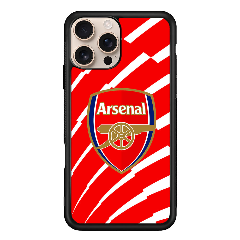 Arsenal FC Gunners Logo iPhone 16 Pro Case - iPhone 16 Pro