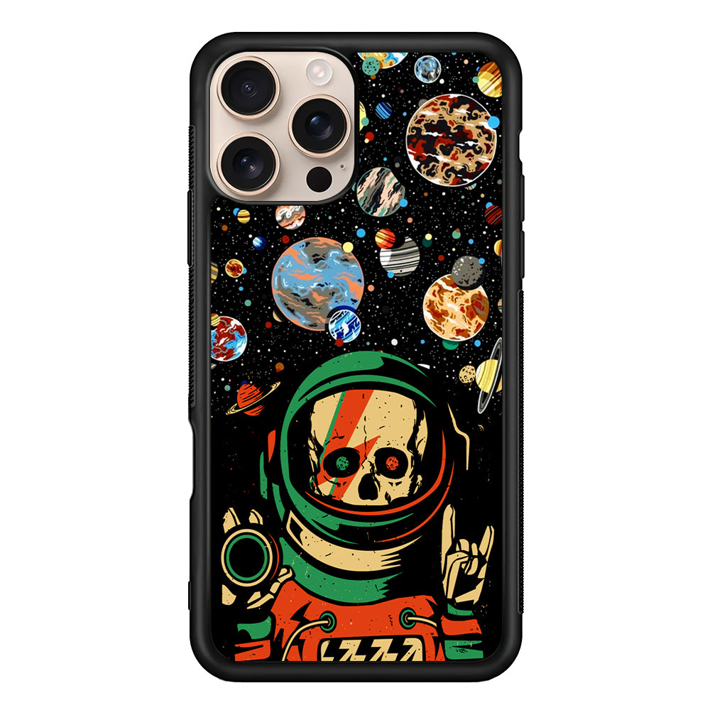 Astro Skull on The Space iPhone 16 Pro Case - iPhone 16 Pro