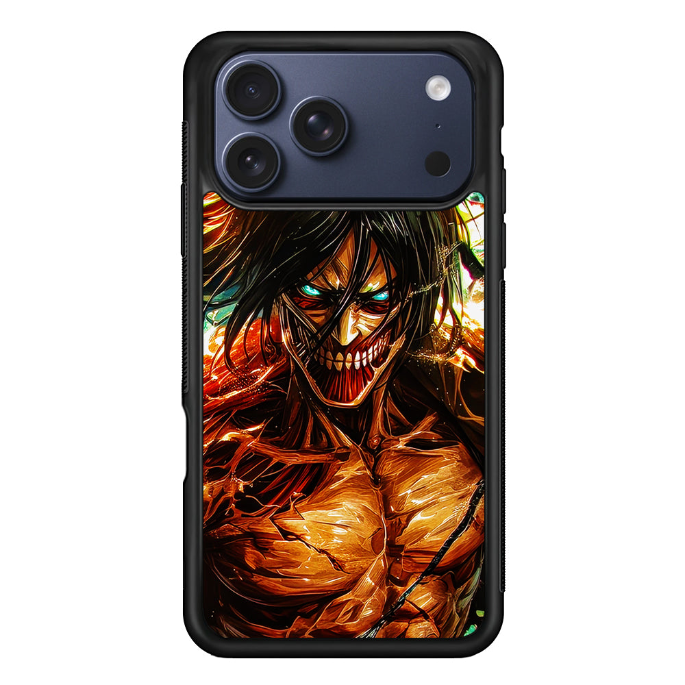 Attack on Titan Eren's Form iPhone 17 Pro Max Case - Xtracase