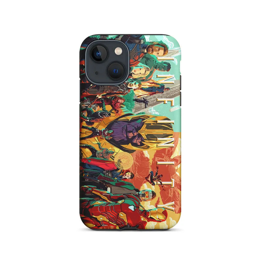 Avenger Infinity All Character iPhone 15 Plus Case-2 in 1 Tough Case-Xtracase