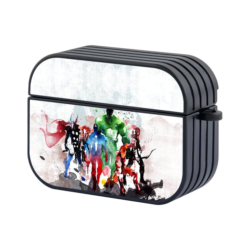 Avengers Painting Abstract Hard Plastic Case Cover For Apple Airpods Pro 2-Xtracase