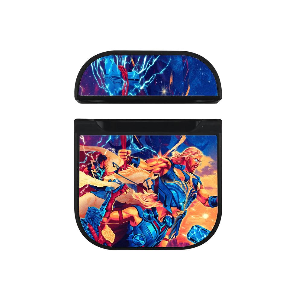 Avengers Thor Lightning Punch Apple Airpods Case-Xtracase
