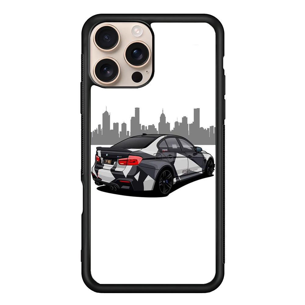 BMW M3 F80 Car White iPhone 16 Pro Case - Xtracase