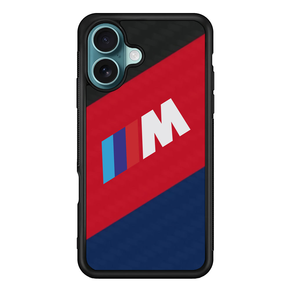 BMW Three Colour Colour iPhone 16 Plus Case - Xtracase