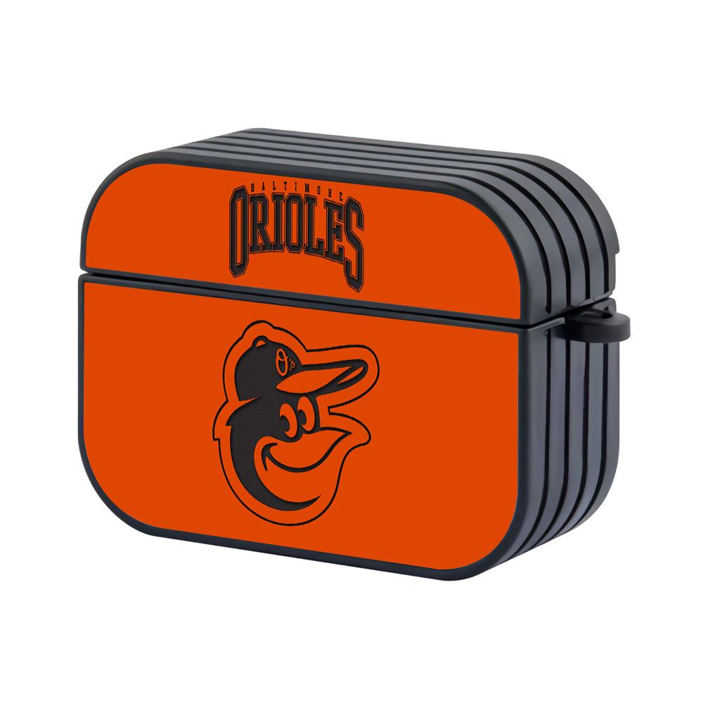Baltimore Orioles MLB Carving of Glory Hard Plastic Case Cover For Apple Airpods Pro 3-Xtracase