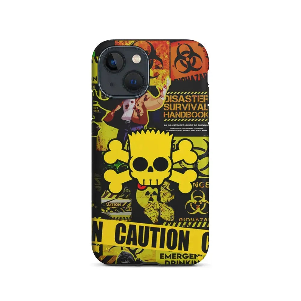 Bart Pirate Emergency Survival iPhone 13 Mini Case-2 in 1 Tough Case-Xtracase
