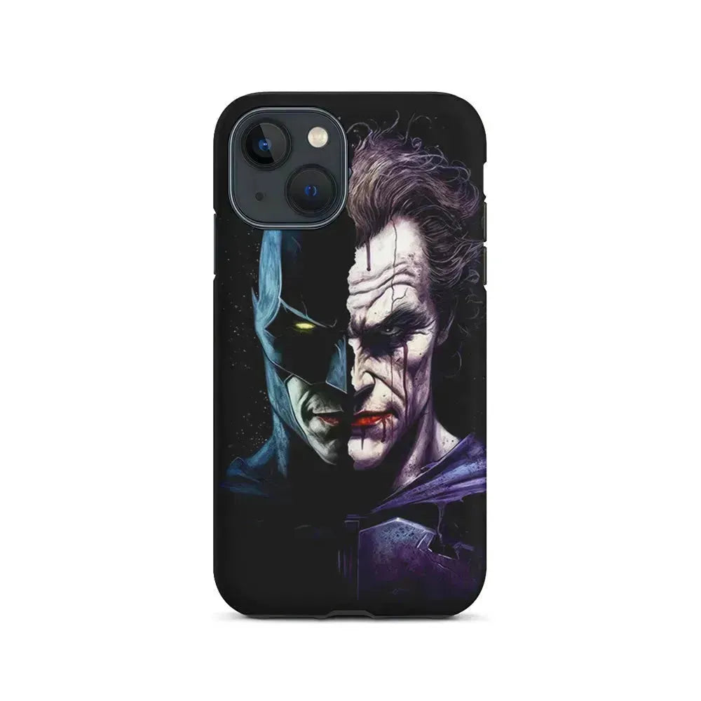 Batman Vs Joker Enemies Forever iPhone 13 Mini Case-2 in 1 Tough Case-Xtracase