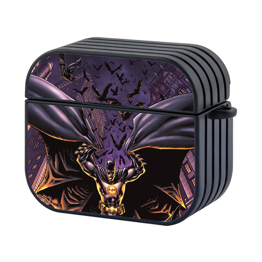 Batman Wings for Gotham City Hard Plastic Case Cover For Apple Airpods 3-Xtracase