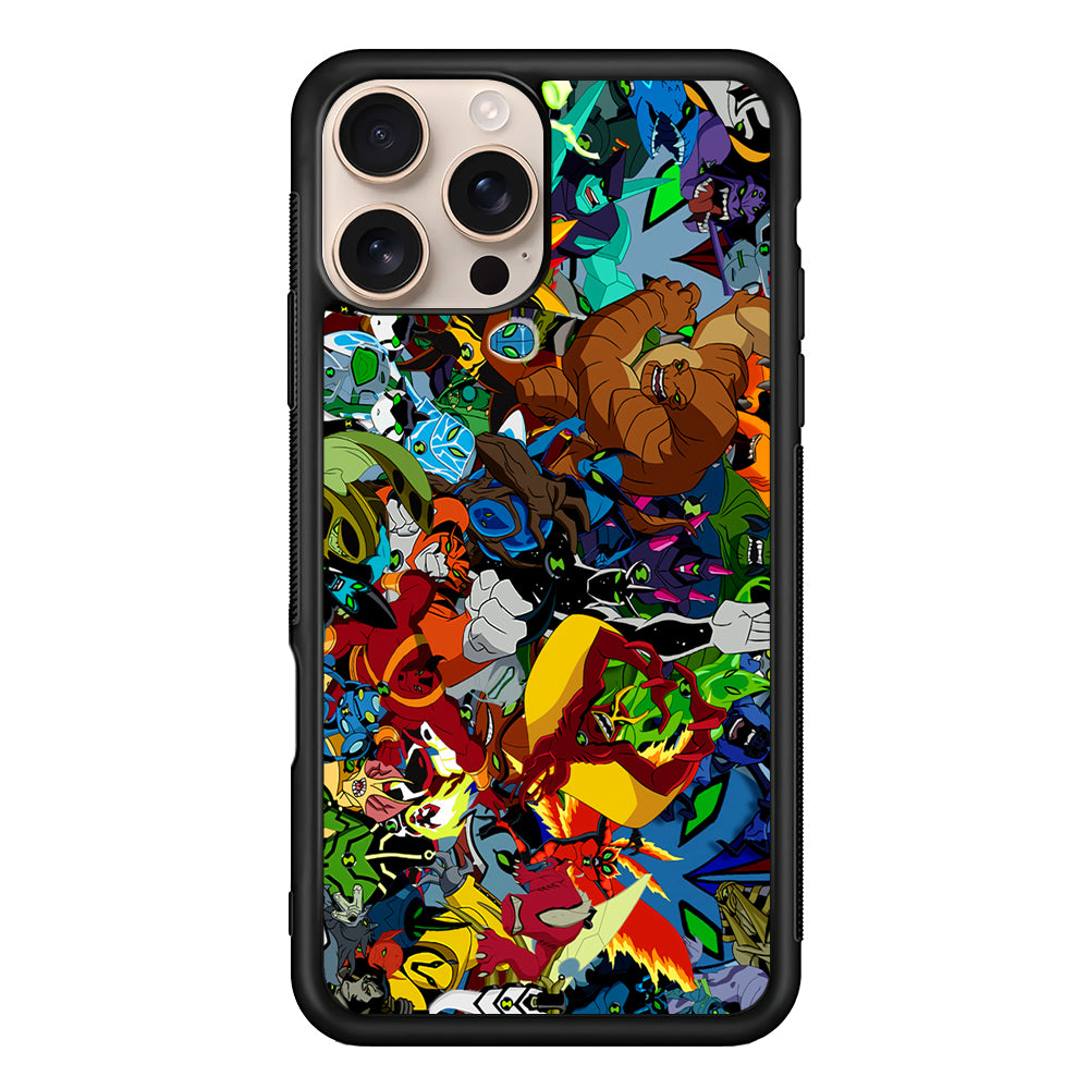 Ben 10 All The Alien iPhone 16 Pro Case - iPhone 16 Pro