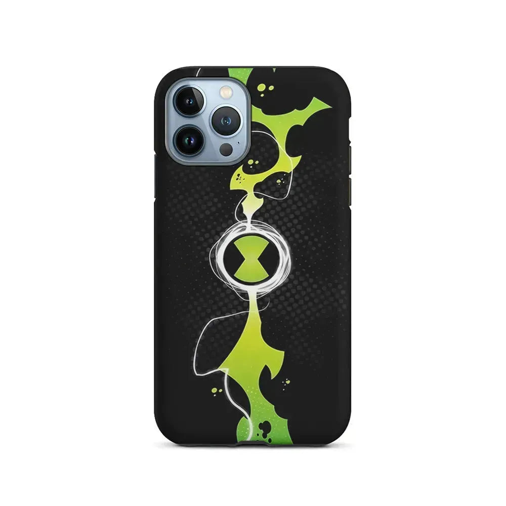 Ben 10 Omnitrix Watch iPhone 15 Pro Max Case-2 in 1 Tough Case-Xtracase