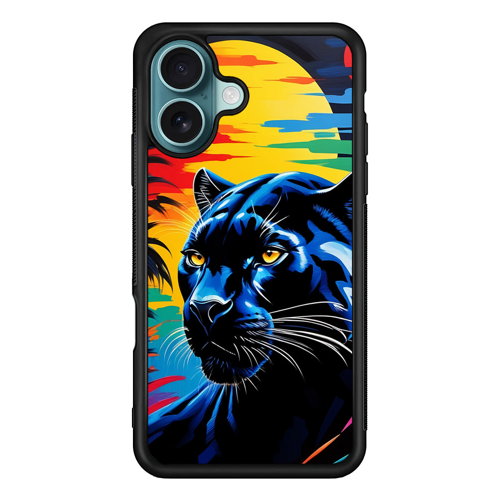 Black Panther At Dusk iPhone 16 Case - Xtracase