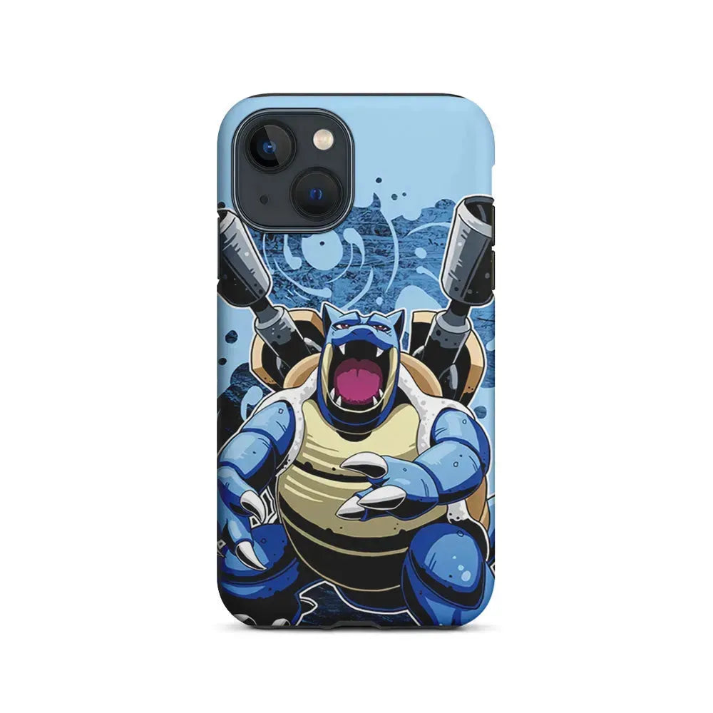 Blastoise Pokemon iPhone 13 Mini Case-2 in 1 Tough Case-Xtracase