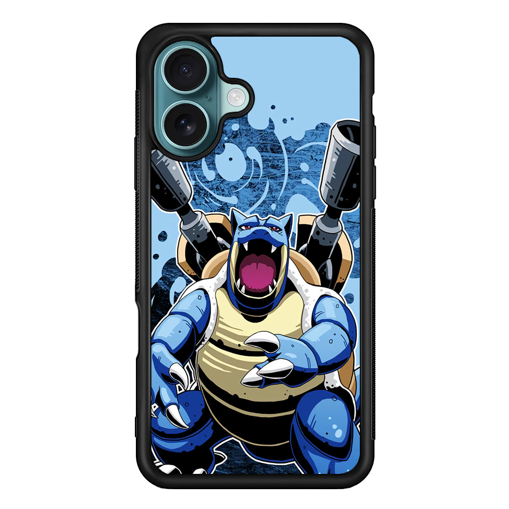 Blastoise Pokemon iPhone 16 Case - Xtracase