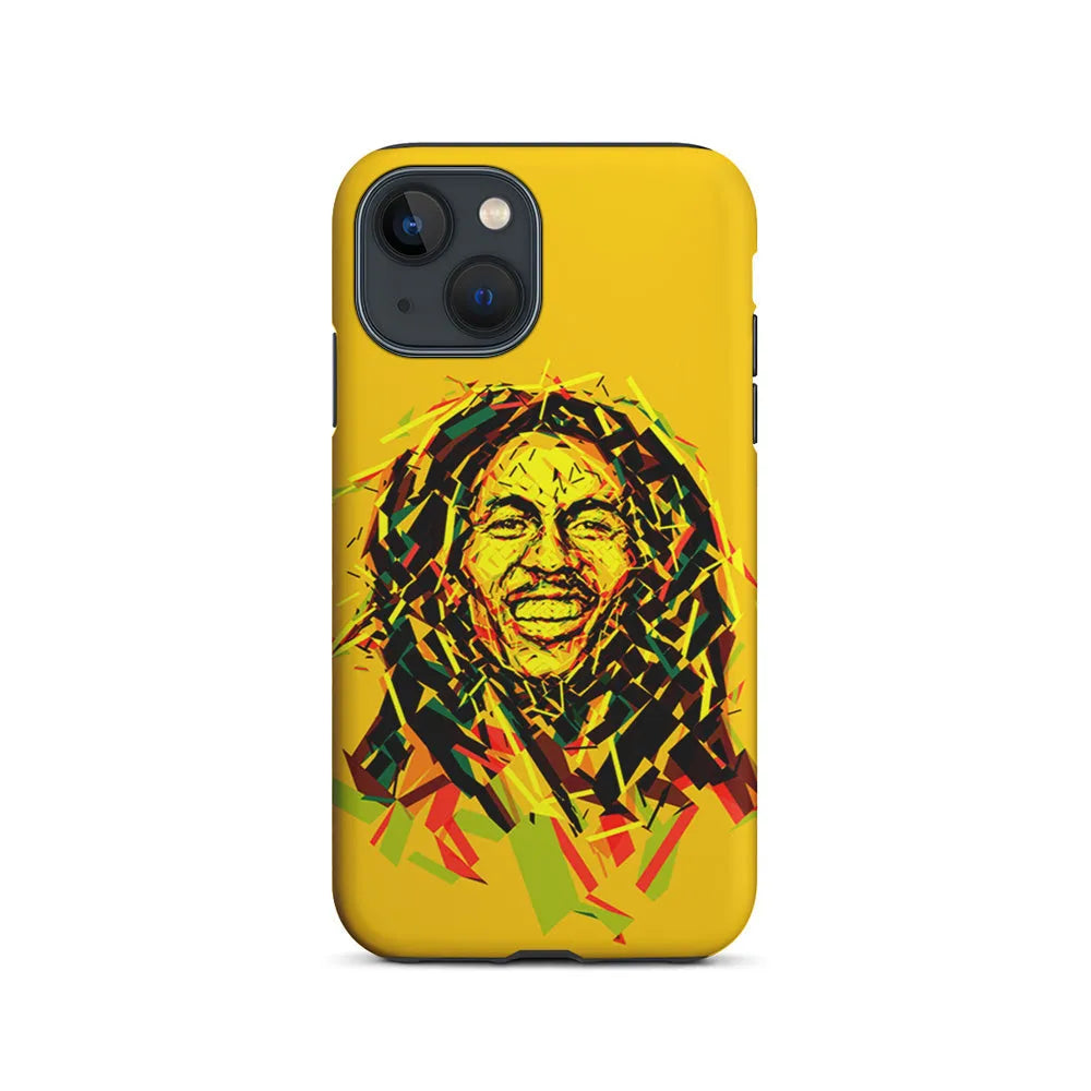 Bob Marley Pop Art Reggae iPhone 14 Plus Case-2 in 1 Tough Case-Xtracase