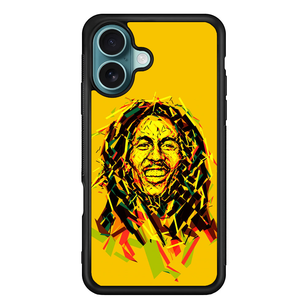 Bob Marley Pop Art Reggae iPhone 16 Plus Case - Xtracase