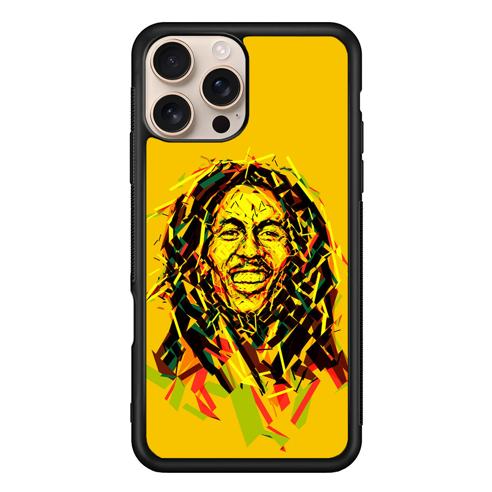 Bob Marley Pop Art Reggae iPhone 16 Pro Max Case - iPhone 16 Pro Max