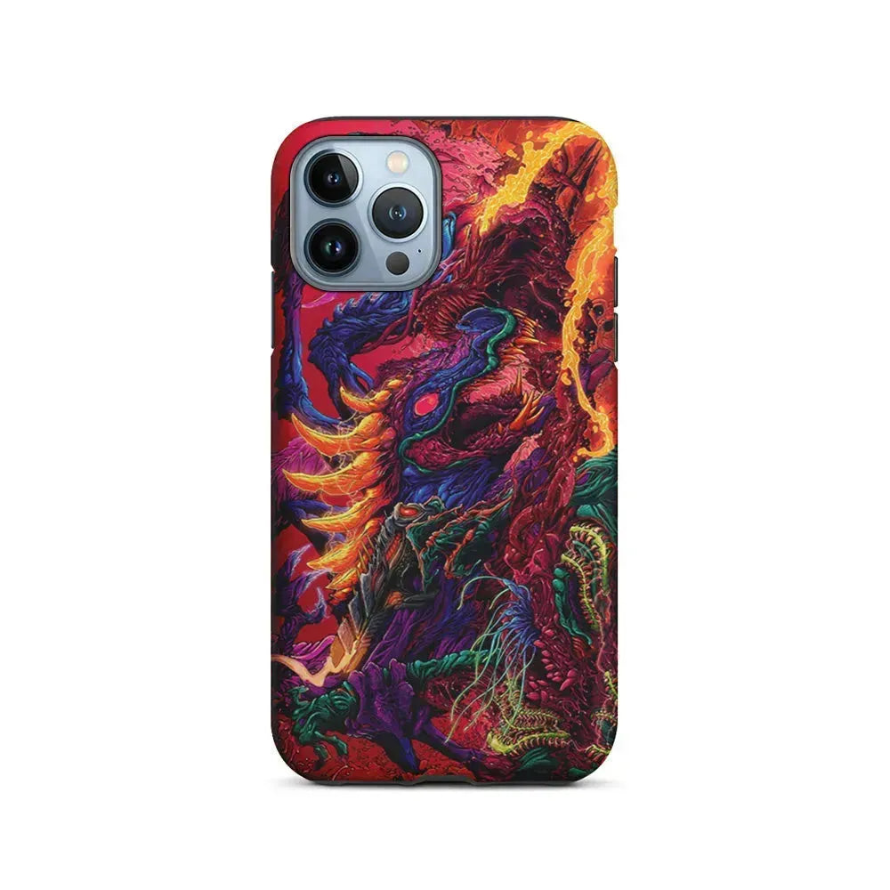 CS GO Hyper Beast Art iPhone 15 Pro Max Case-2 in 1 Tough Case-Xtracase
