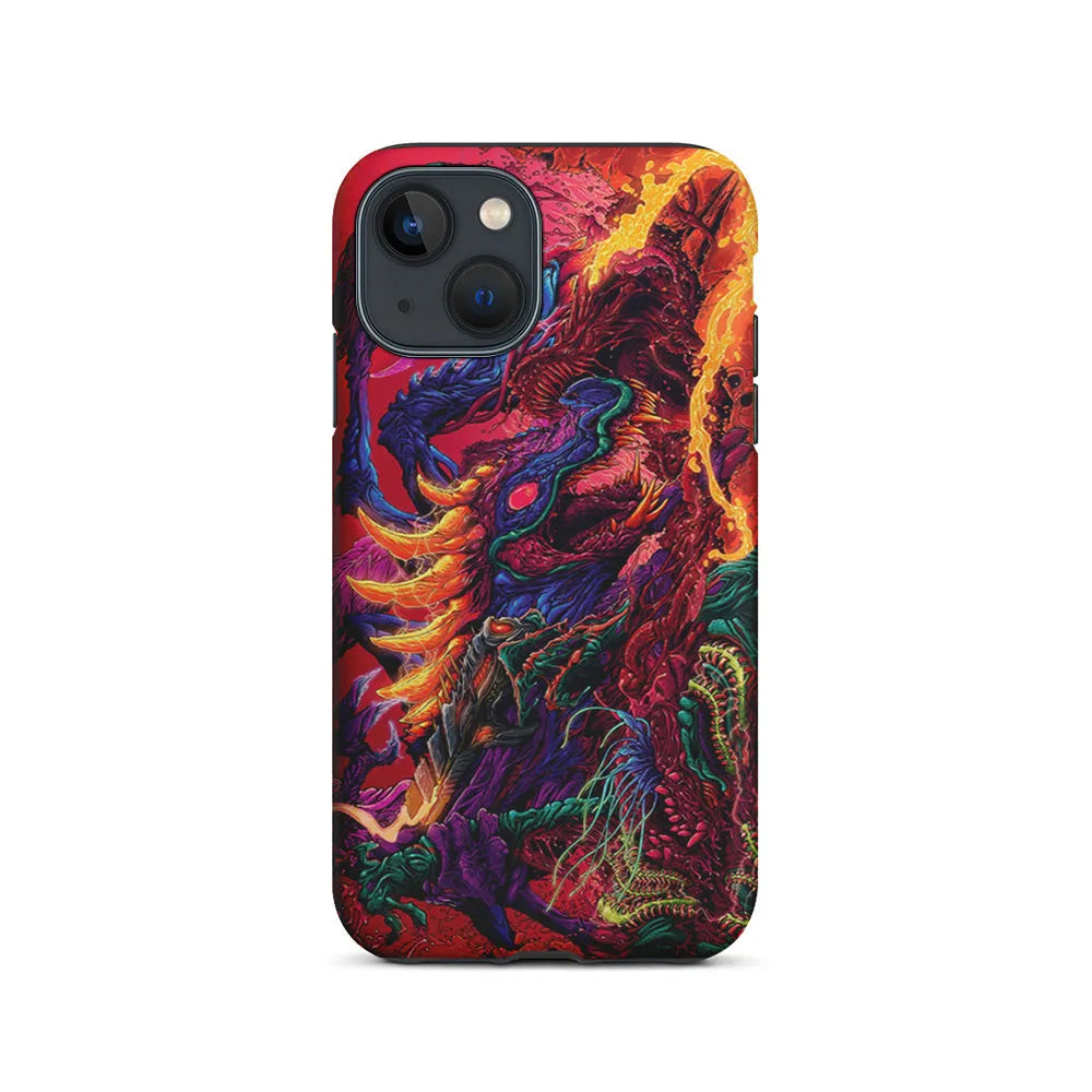 CS GO Hyper Beast Art iPhone 14 Plus Case-2 in 1 Tough Case-Xtracase