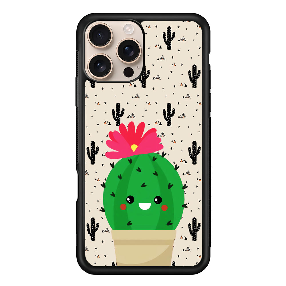 Cactus Tiny Pot iPhone 16 Pro Max Case - iPhone 16 Pro Max
