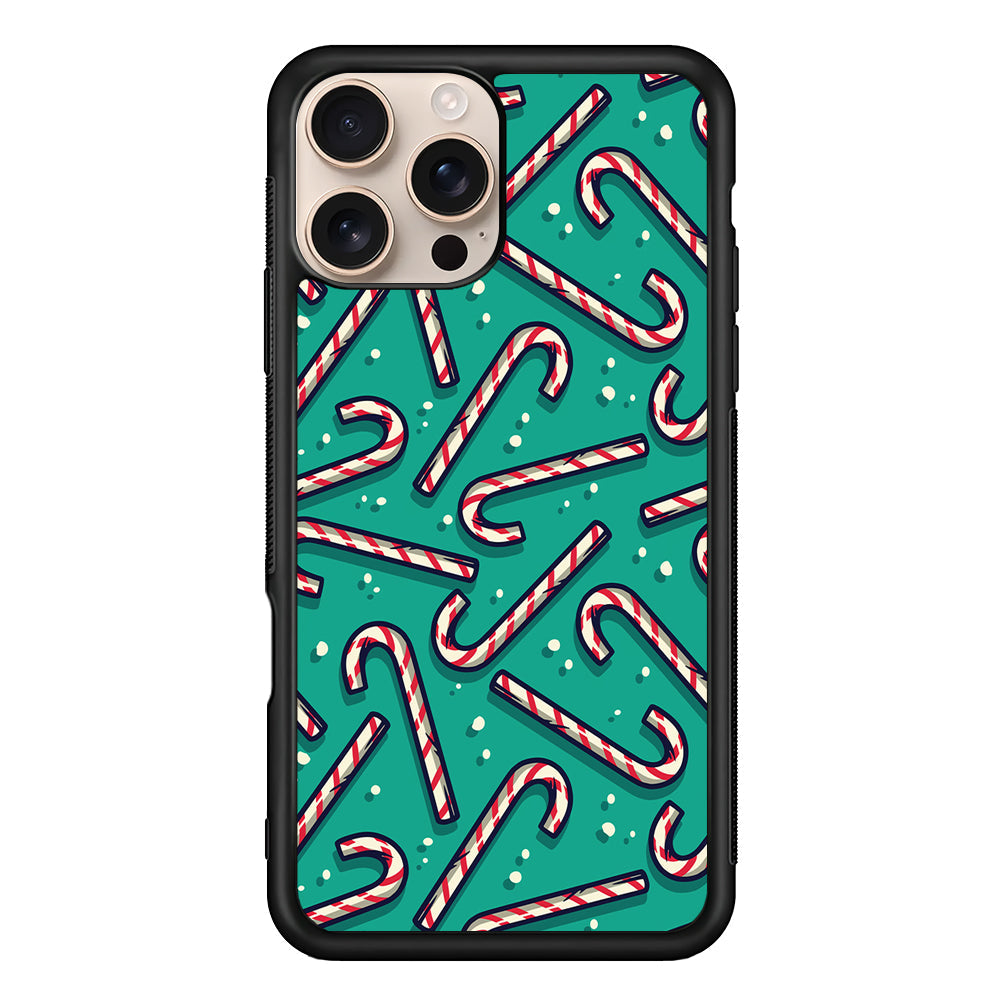 Candy Cane Lollipop iPhone 16 Pro Max Case - iPhone 16 Pro Max