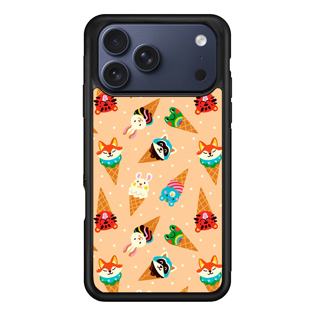 Cartoon Ice Cream Cones iPhone 17 Pro Max Case - Xtracase