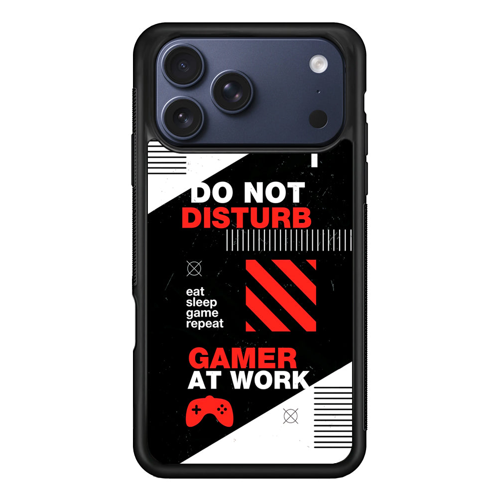 Caution and Do Not Disturb iPhone 17 Pro Case - Xtracase