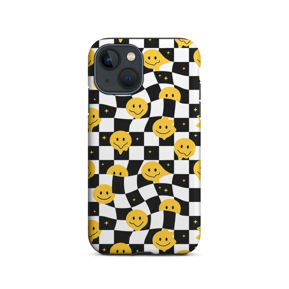 Checkmate with Smiley Pawn iPhone 14 Plus Case-2 in 1 Tough Case-Xtracase