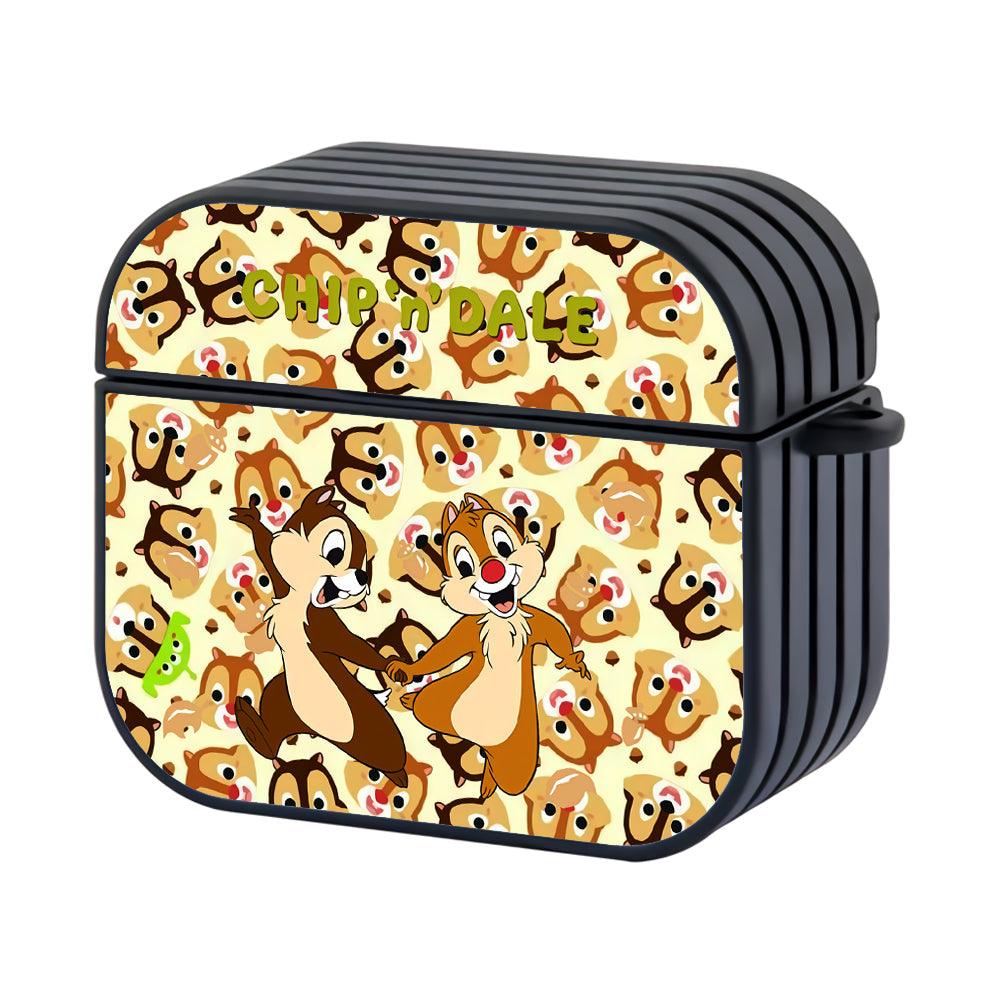 Chip and Dale Dancing Take The Pleasure Hard Plastic Case Cover For Apple Airpods 3-Xtracase
