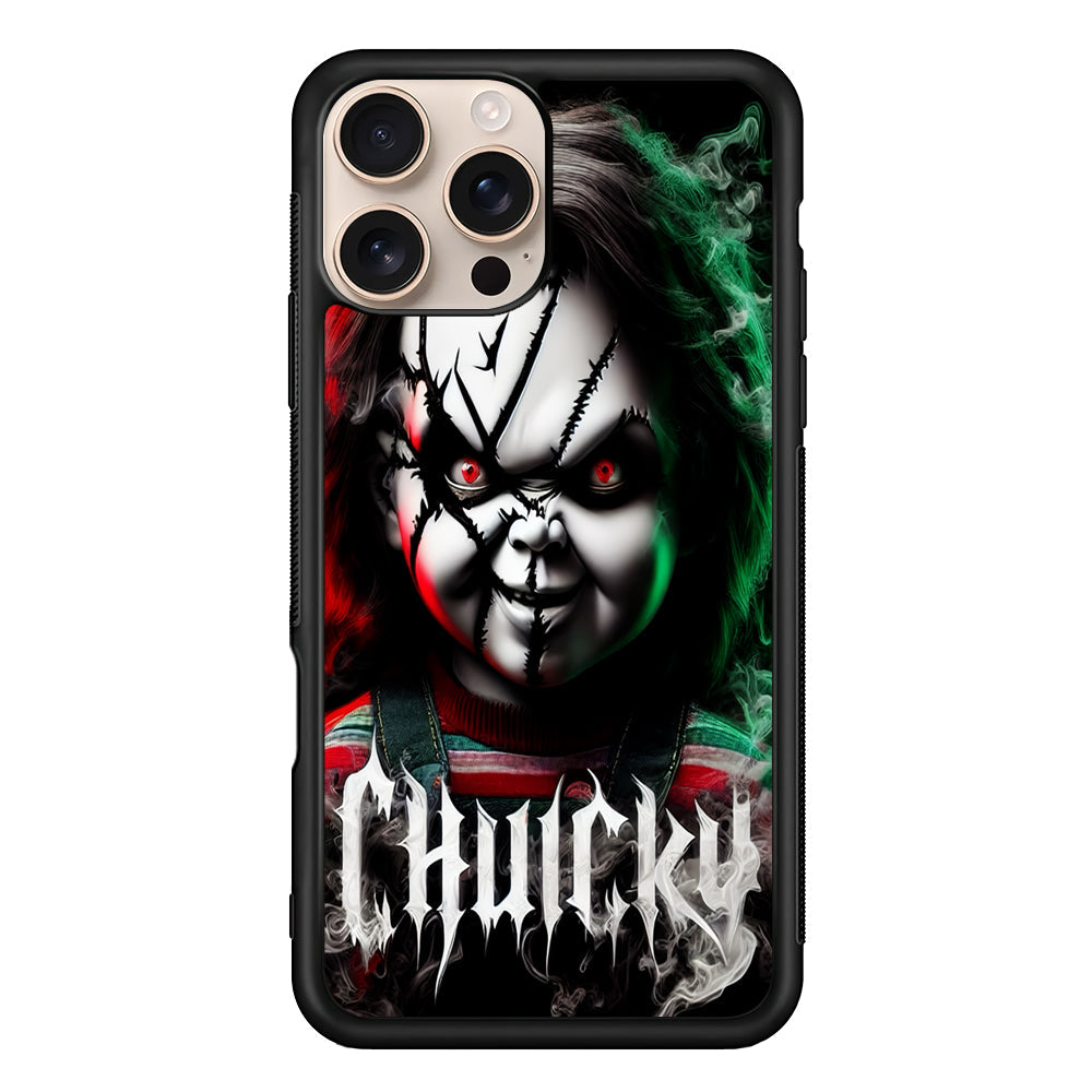 Chucky Doll Scary Face iPhone 16 Pro Max Case - iPhone 16 Pro Max
