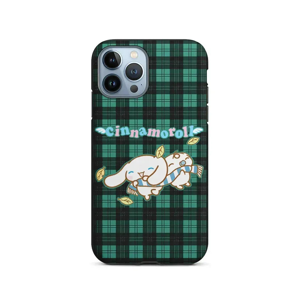 Cinnamoroll Winter Scarf iPhone 15 Pro Max Case-2 in 1 Tough Case-Xtracase