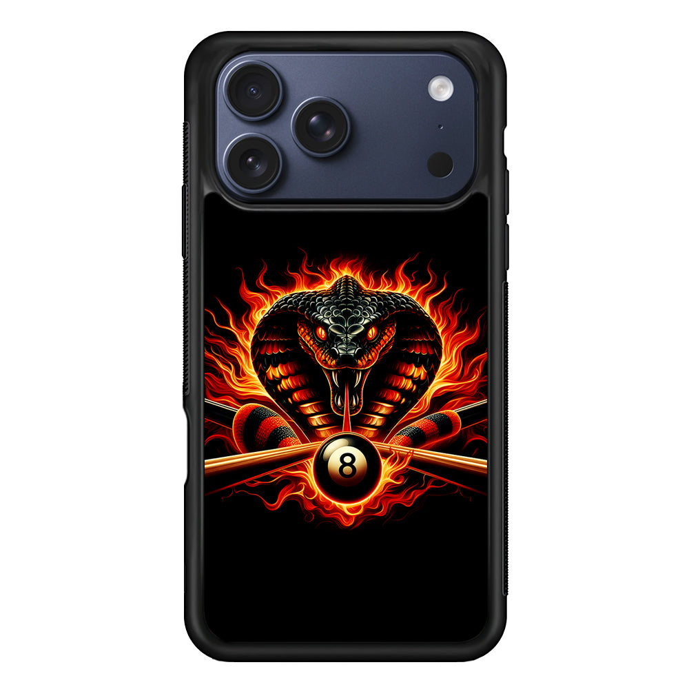 Cobra Head Ball Number 8 iPhone 17 Pro Max Case - Xtracase