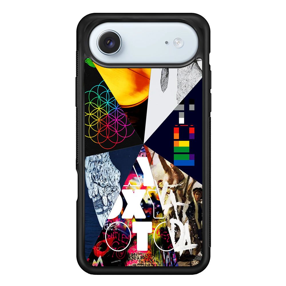 Coldplay Album Cover Collage iPhone 17 Air Case - Xtracase