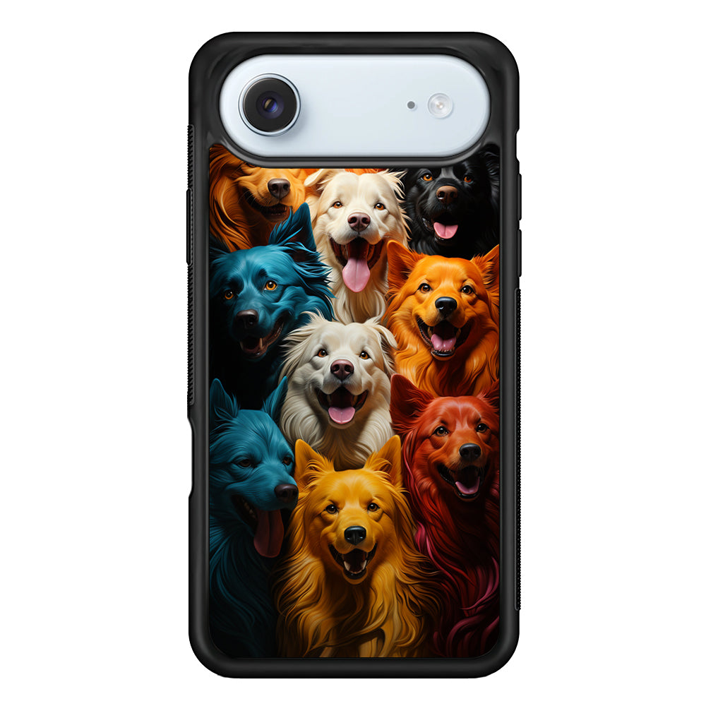 Collection of Colorful Dogs iPhone 17 Air Case - Xtracase