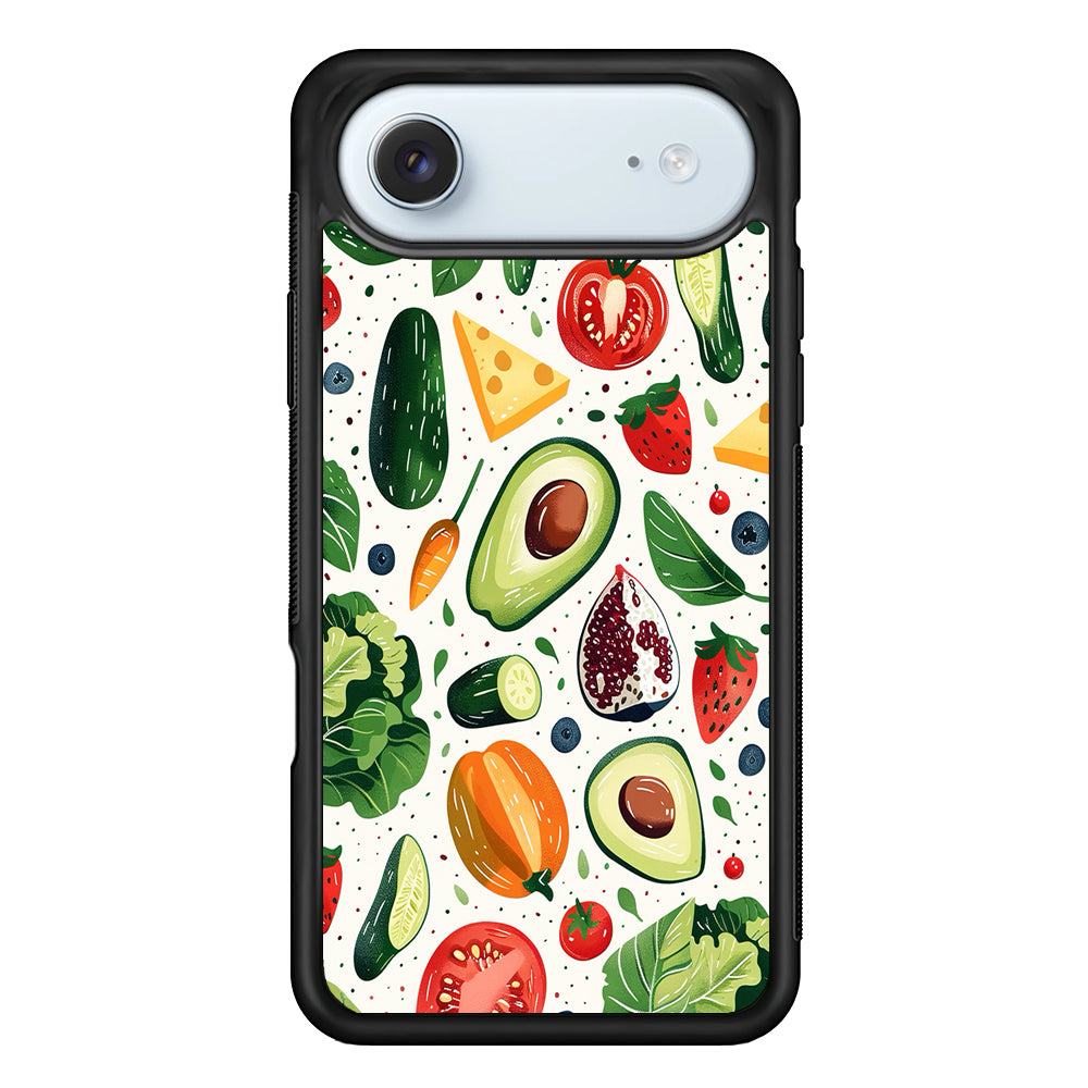 Collection of Fruits and Vegetables iPhone 17 Air Case - Xtracase