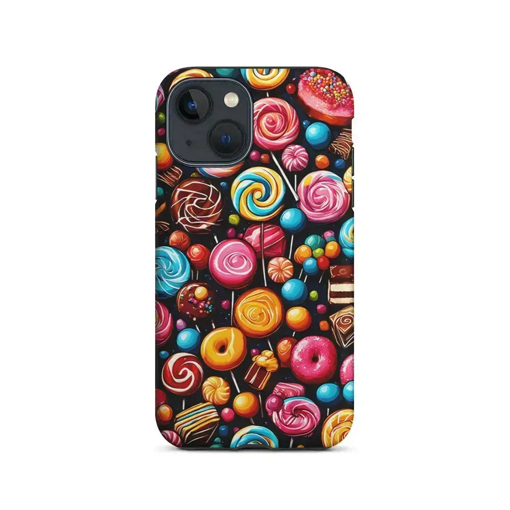 Colorful Assortment of Candies iPhone 13 Mini Case-2 in 1 Tough Case-Xtracase