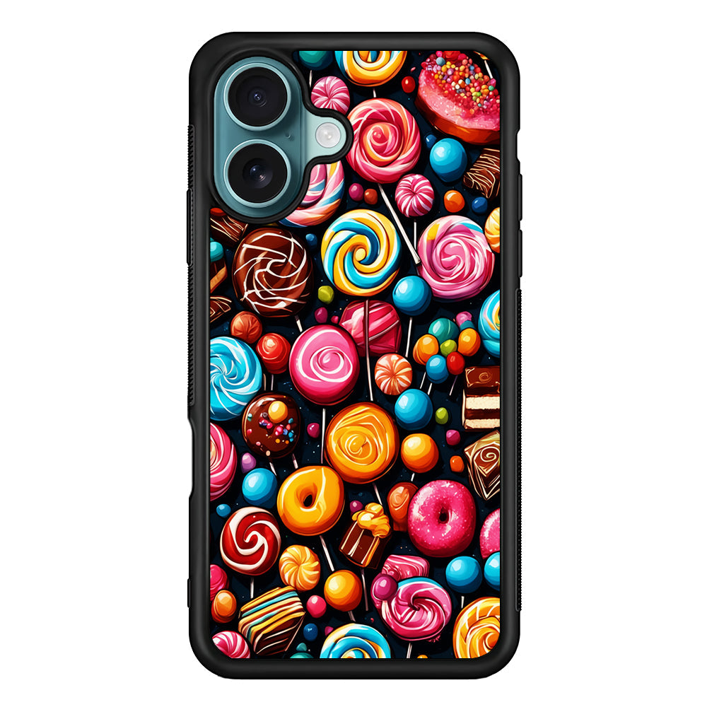 Colorful Assortment of Candies iPhone 16 Plus Case - Xtracase