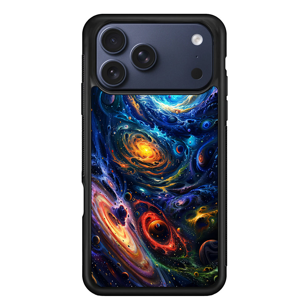 Colorful Galaxy Big Universe iPhone 17 Pro Max Case - Xtracase