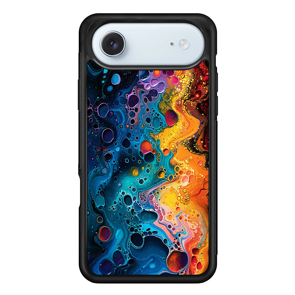 Colorful Painting with Lots of Bubbles iPhone 17 Air Case - Xtracase