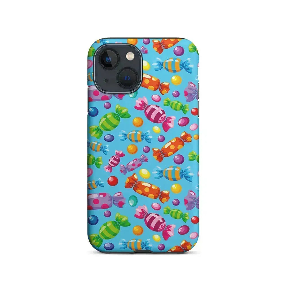 Colorfully Wrapped Candies iPhone 13 Mini Case-2 in 1 Tough Case-Xtracase
