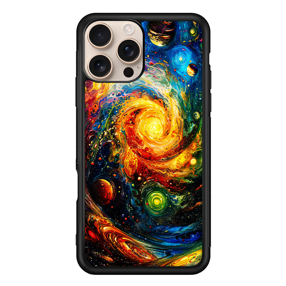 Cosmic Space World of Planets iPhone 16 Pro Max Case - iPhone 16 Pro Max