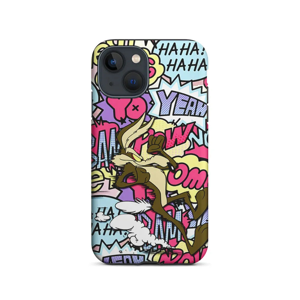 Coyote Run Too Far iPhone 14 Plus Case-2 in 1 Tough Case-Xtracase