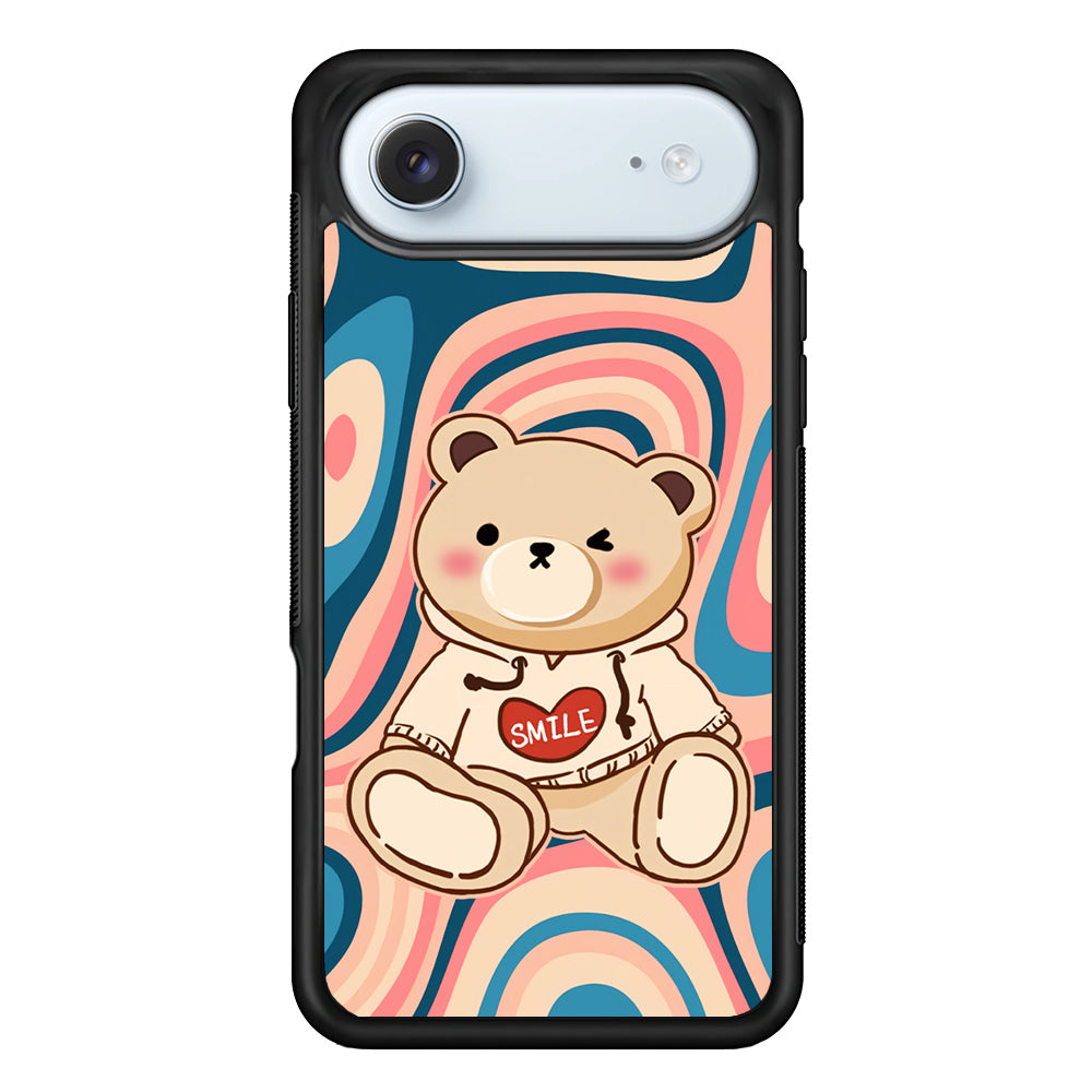 Cute Bear with Hoodie iPhone 17 Air Case - Xtracase